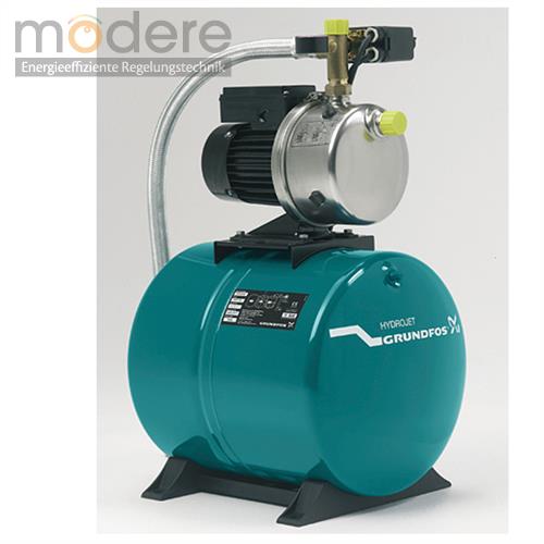 GRUNDFOS Aggregat HYDROJET mit Jetpumpe JP 5, mit 24 l Kessel | eBay